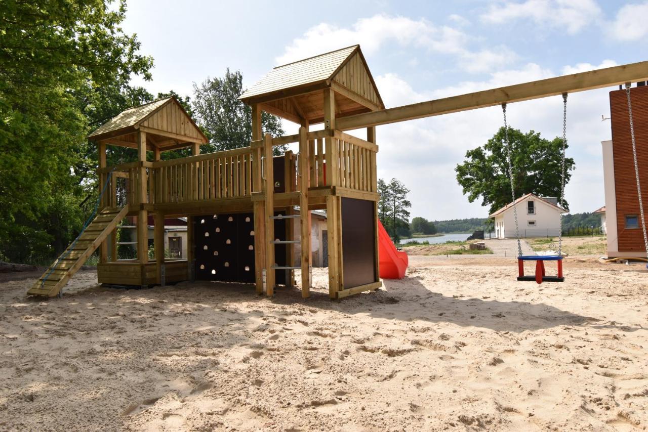 Feriendomizil Im Luftkurort - Ferienhaus-Sauna-See-Onsenbad 克拉科夫西 外观 照片